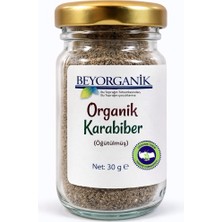 Beyorganik Organik Karabiber 30GR (Öğütülmüş)