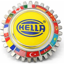 Mega Oto Market Hella Tırtıl Arma Dekoratif – Otomobil Tutkunlarına Özel Duvar Dekoru