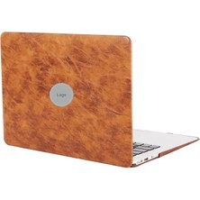 Royal Rain Store Macbook Air Kılıf 13 Inç Deri LEAT01 Eski USB Girişli Model 2010-2017 A1369 A1466 ile Uyumlu Kahverengi