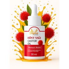 Şeyma Naturel Hint Yağı 30 ml ( Hekzan Içermez Soğuk Sıkım ) %100 Saf Doğal Hint Yağı