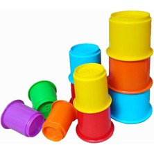 Royal Rain Store AE-1610 Mega Kule Eğitici Oyunu 10 Parça, Çok Renkli