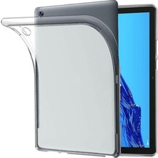 Royal Rain Store Tab M10 3. Nesil TB-328FU T610 ile Uyumlu Kılıf Tablet Hibrit Silikon Case Renksiz