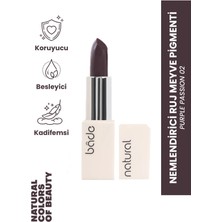 Bade Natural Nemlendirici Ruj Meyve Pigmenti Renklendiricili Purple Passion 02 %100 Doğal