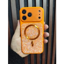 TechnoCase Iphone 12 Pro Max Uyumlu Taşlı &şık 17 Görünümlü Dönüşüm Kapak Kılıf