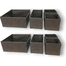 Royal Rain Store 8'li Çekmece Içi Düzenleyici Organizer Set - Çok Amaçlı Dolap Içi Kutu Seti
