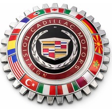 Mega Oto Market Tırtıl Arma Dekoratif Cadillac  – Klasik Amerikan Otomobil Duvar Dekoru