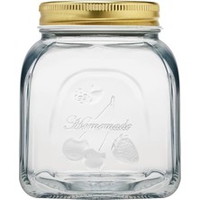 Royal Rain Store 80384 Metal Kapaklı Cam Kavanoz 500 cc