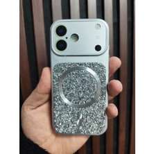 TechnoCase Iphone 12 Pro Max Uyumlu Taşlı &şık 17 Görünümlü Dönüşüm Kapak Kılıf