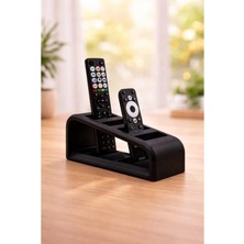 MisterionStudio Kumanda Organizer Standı Uzaktan Kumanda Düzenleyici 4 Tv Kumandalık Modern Beyaz