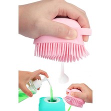 Royal Rain Store Amaçlı Silikon Lif Hazneli Kese Banyo Duş Silikon Temizleme Yumuşak Duş Kese Asorti 1420