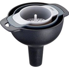 Gefu Tres Huni Seti 3 Parçalı / 100°C'YE Kadar Isıya Dayanıklı