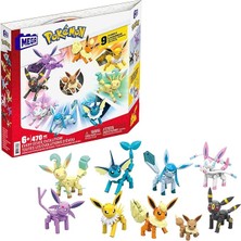 Royal Rain Store Bloks Mega Pokémon Eevee Dönüşümleri, 6 Yaş ve Üzeri, GFV85