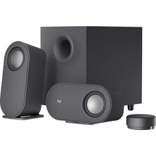 Royal Rain Store Z407 2.1 Bluetooth Hoparlör Sistemi, Subwoofer, Kompakt Tasarım, Kontrol Kadranı, 20 M Kablosuz Kullanım Mesafesi, 80 W, Siyah