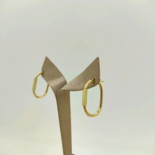 Oval Halka Küpe - KP00996