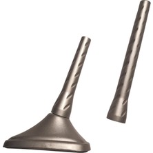 Dreamcar Süs Anten Çift Çubuklu Yapışkanlı Gri 8030502