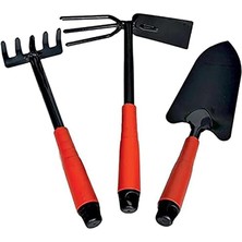 Royal Rain Store 3 Parça Bahçe El Aleti Seti, Tırmık, Çapa ve Kürek
