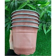 Royal Rain Store Vakum Saksı 100 Adet 14X11 cm 1,20 Lt Plastik Saksı Ucuz Saksı Fide Üretim Saksısı Fide Saksısı