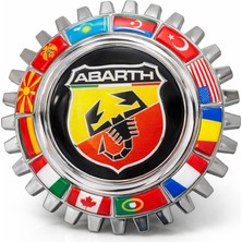 Mega Oto Market Abarth Tırtıl Arma Dekoratif – Spor Otomobil Temalı Duvar Dekoru