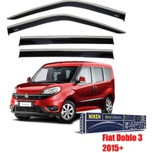 Fiat Doblo 3 Kromlu Cam Rüzgarlığı Niken 2015-2023 Arası Modeller