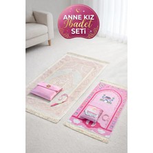 İhvan Online Anne ve Kız Çocuk Ibadet Seti - Tesbihli, Çantalı, Seccade Seti