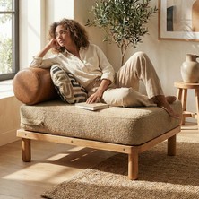 Zem Marcel Bohem Berjer, Sütlü Kahve/Taba Deri Sırt