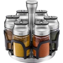Gefu Kıppo Döner Baharatlık 7 Parça Paslanmaz Çelik 120 ml