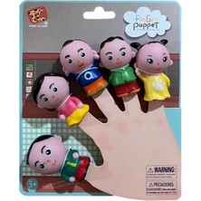 Ofisinn Parmak Kukla Insan Figürlü Aile Kukla 5li Kzl-Tl-39