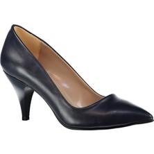 Fox Shoes Lacivert Kadın Topuklu Ayakkabı A922151109