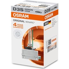 Royal Rain Store Xenarc 66340 D3S Hıd, Xenon Far Ampulü Osram Xenarc Nıght Breaker® Unlımıted D1S, Lampe De Phare Xénon, 4150 K, 66340, Boîte Pliante De 1 66340