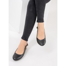 Fox Shoes Siyah Kadın Sandalet 9726105209