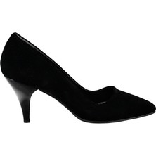 Fox Shoes Siyah Kadın Topuklu Ayakkabı A922151102