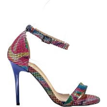 Fox Shoes Multi Kadın Topuklu Ayakkabı B922112607