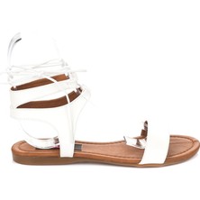 Fox Shoes Beyaz Kadın Sandalet B548397509