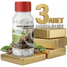 Ortem Kahve Makinesi Temizleme Tableti 30LU 45 gr X3