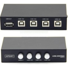 Royal Rain Store Yazıcı Printer Switch Çoklayıcı Çoğaltıcı 4 Port