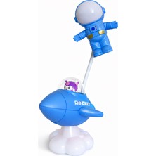 Astronot Gece Lambası Mavi