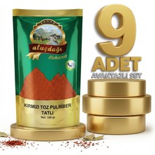 Aluçdağı Tatlı Kırm Toz Biber 9X100 gr