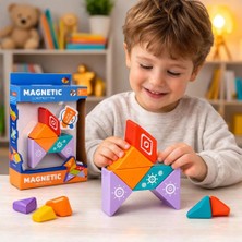 Toyska Zeka Geliştiren Manyetik Yapı Oyunu 6 Parça