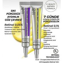 Resetify 360 Derece Gençleştirici Ikili Set - Kırışıklık Karşıtı Retinol Göz Shot & Retinal Booster