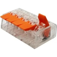 Gwest GW-415 Çok Amaçlı 5 Iletken Bağlantılı Klemens GVN-3510 (50 Adet)