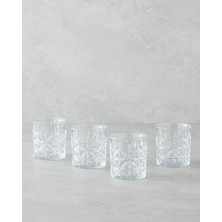 Şeffaf Cam 4'lü Bardak Seti, 230 Ml, Şık ve Dayanıklı Tasarım