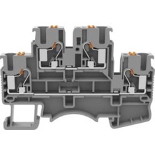 Molwex Dskk2.5 2.5 Mm², Gri, Push-In, Çift Katlı Klemens Molwex 160 160