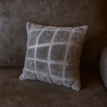 Lunga Vita (2 Adet) Bohem Soft Kırlent Kılıfı 40X40 Ölçülerinde Punch Fermuarlı Koltuk Yastık Kılıfı Panç