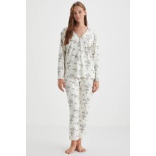 Catherine's Yumuşak Dokulu Pijama Takımı