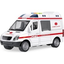 Bucuks Mey Ithalat® WY590E Işıklı Sesli Ambulans -Psf