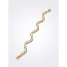 Lovira Dalgalı Özel Seri Su Yolu Bileklik