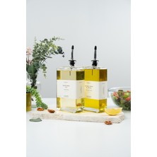 2'li 750ML Cam Yağdanlık Şişesi Seti, Sızdırmaz, Şeffaf Mutfak Aksesuarı