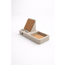 Telefon Standlı Masa Organizeri -Isim Yazdırma Seçeneği