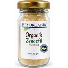 Beyorganik Organik Zencefil 22GR (Öğütülmüş)
