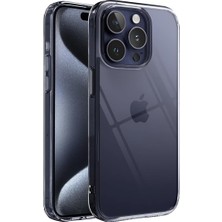Abatech iPhone 15 Pro Max Şeffaf Telefon Kılıfı